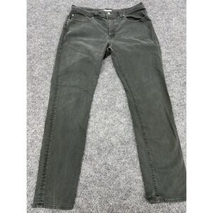 Fidelity Men's 38x34 Jimmy Jeans in Belmont Dark Green Straight Denim USA